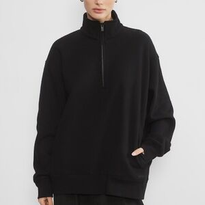 Aritzia
Cozy Sweatfleece Boyfriend 1/2 Zip Sweatshirt